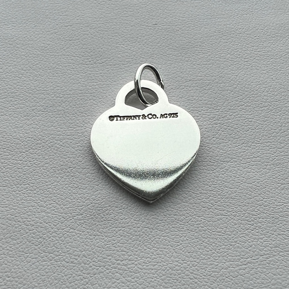 I love you note medium heart charm - Picture 4 of 5